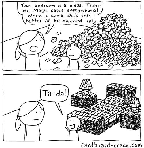 MTG Cardboard Crack Comics - 9GAG