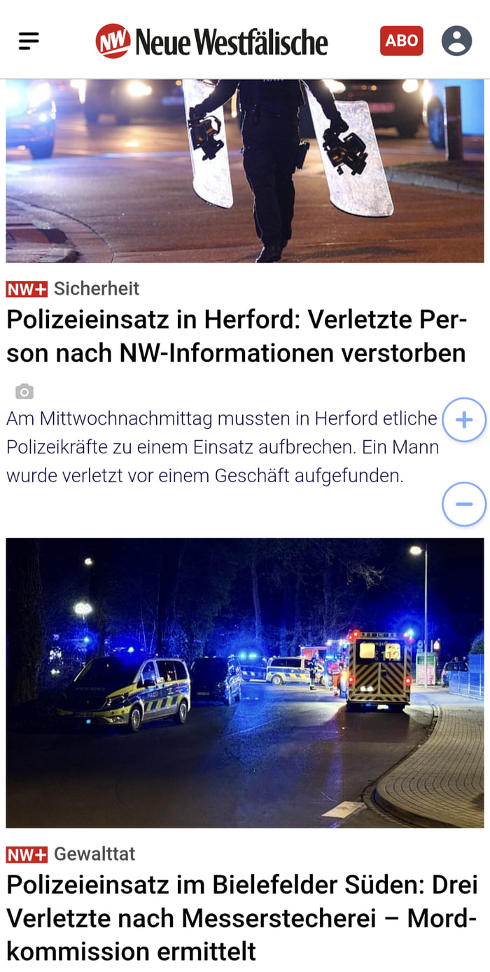 Ganz normaler Donnerstag Morgen. Bitte scrollen sie weiter. Es gibt ...