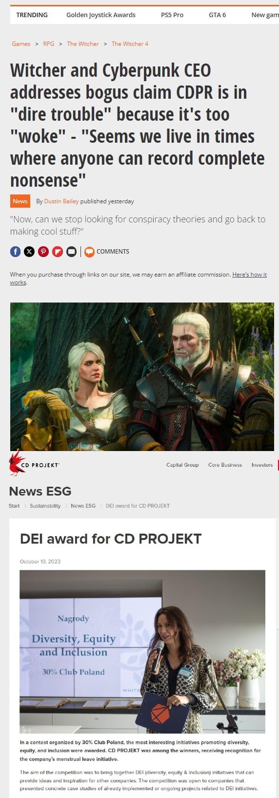 The Witcher 4 story is Ciri having a zerrikanian boyfriend, rebelled ...