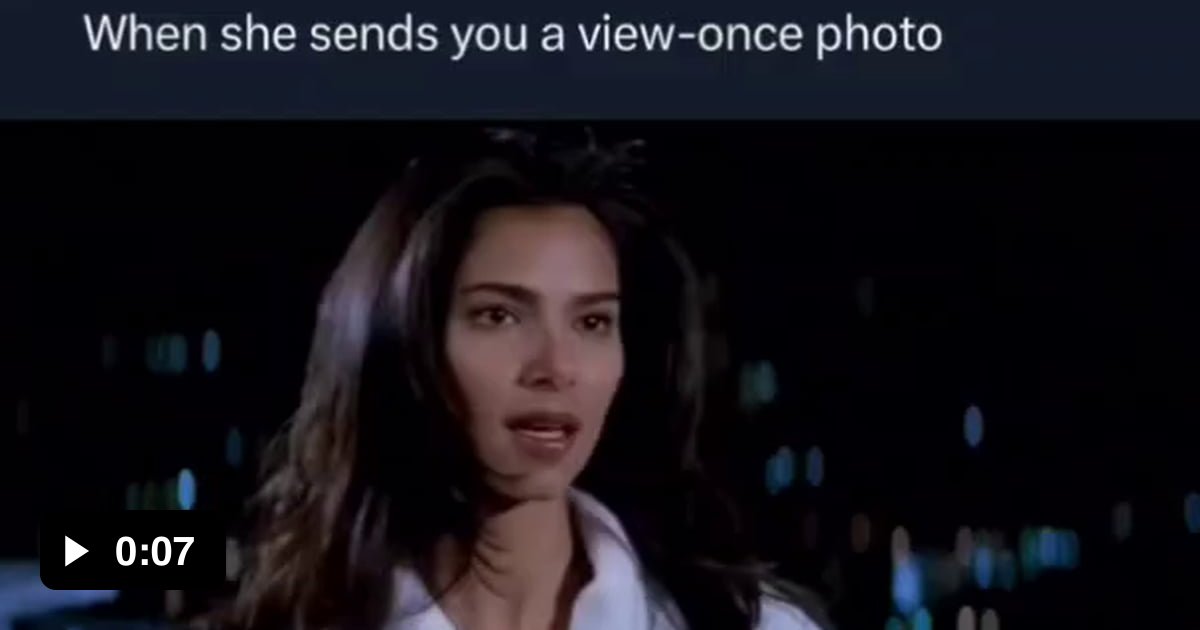View once hot pic - 9GAG