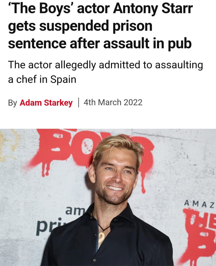 Ummm, homelander went to prison - 9GAG