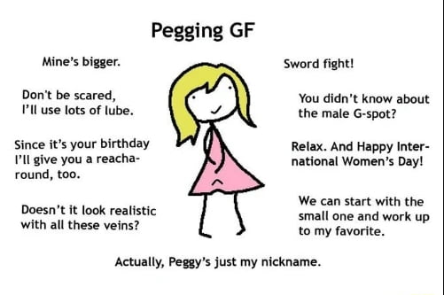 Funny Pegging