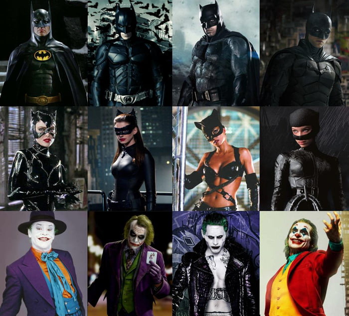 Batman movies comparison - 9GAG