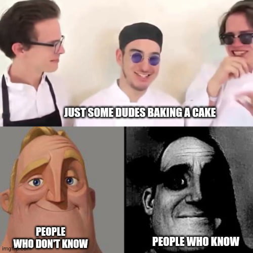 Cake trilogy 9GAG