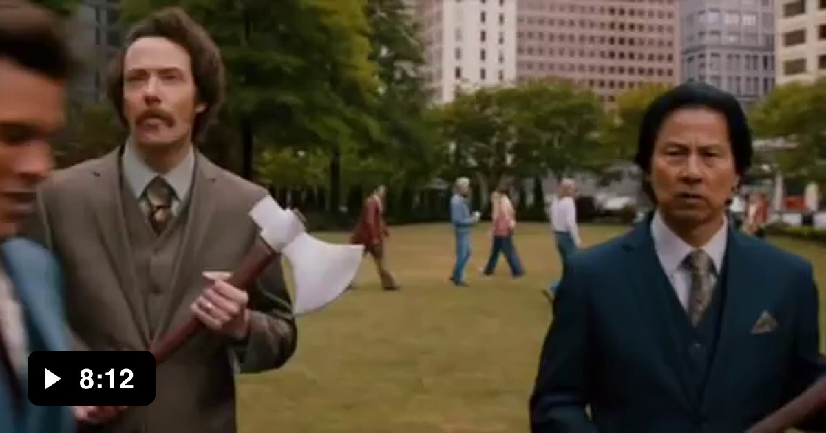 Anchorman 2 fight scene 9GAG