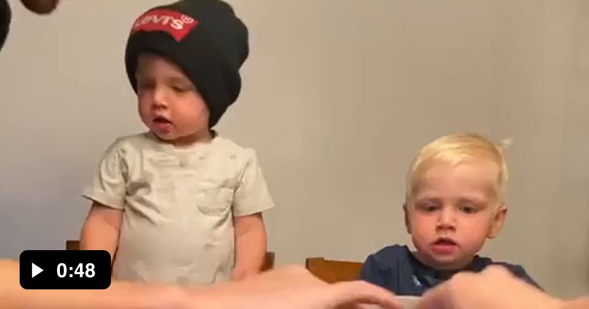 The video of these babies communicating without a single word is
