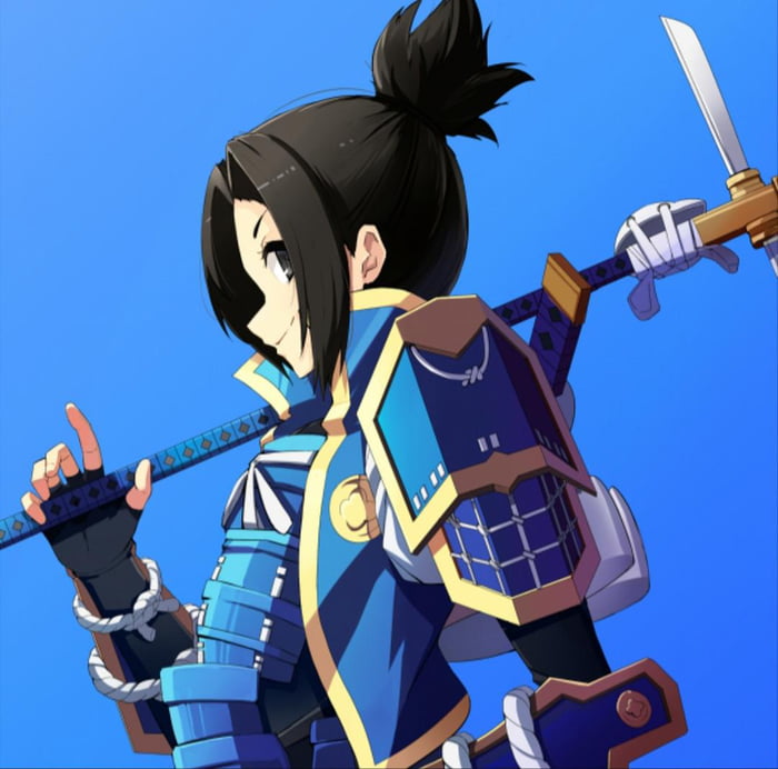 anime style drawing of the hime skin fortnite - hime fortnite wallpaper