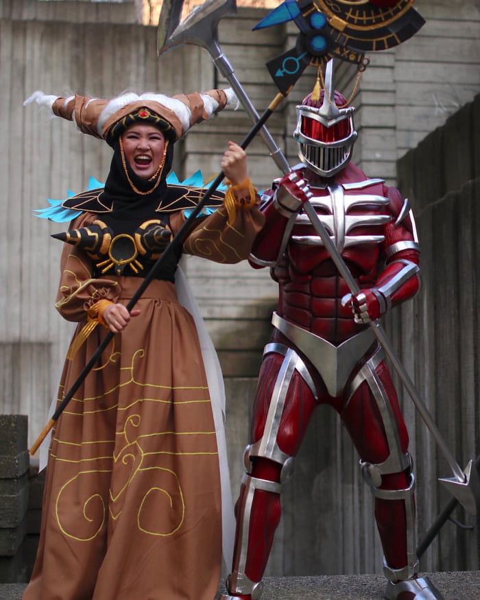 Lord Zedd and Rita Repulsa cosplay from ECCC '19 - Awesome.