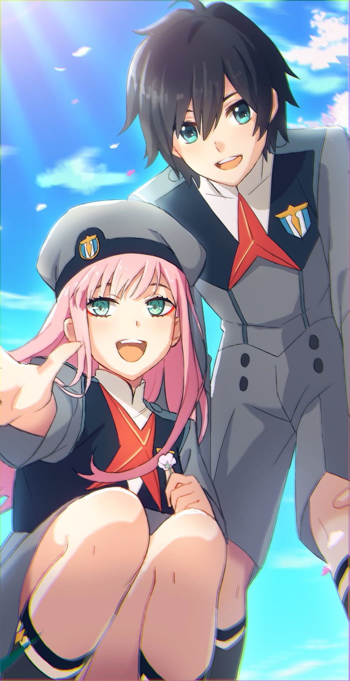 Zero Two X Hiro Parasite Uniform 9gag