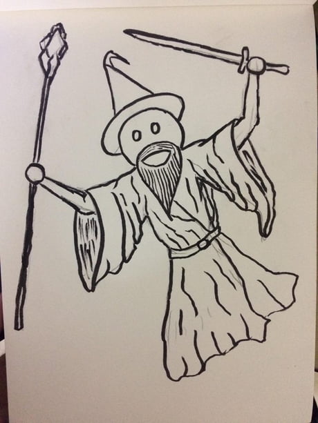 I Draw Gandalf In Inktober 9gag