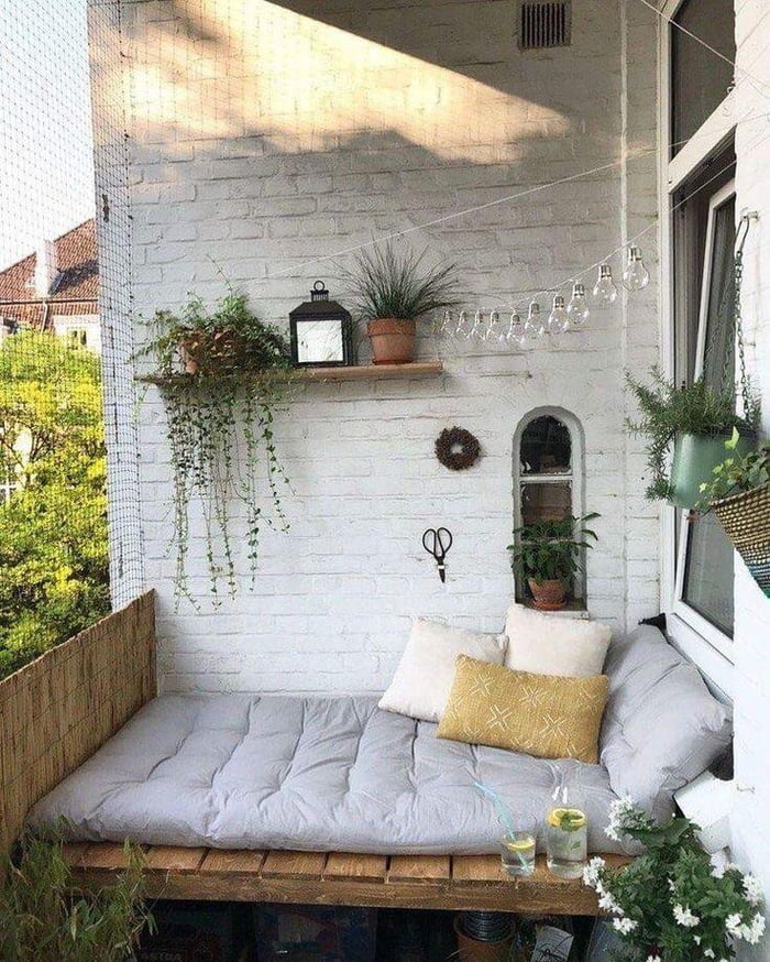 Cozy little porch corner. - 9GAG