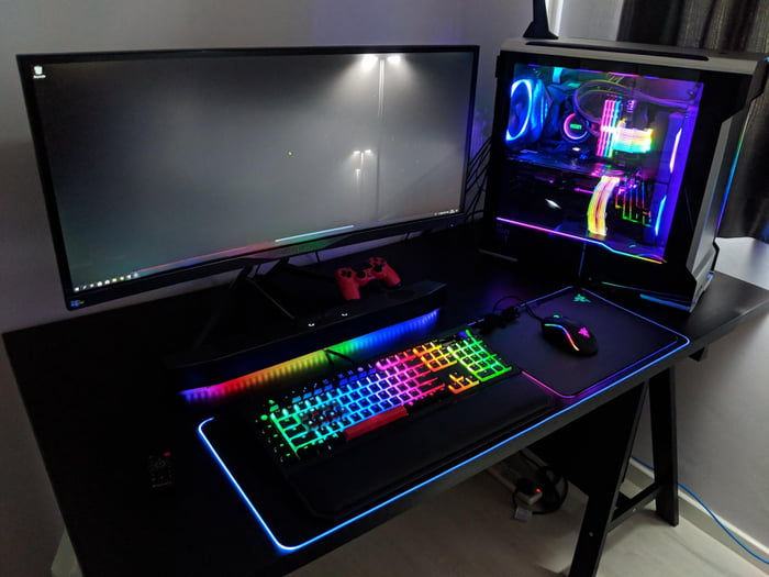 My RGB setup at finest - 9GAG