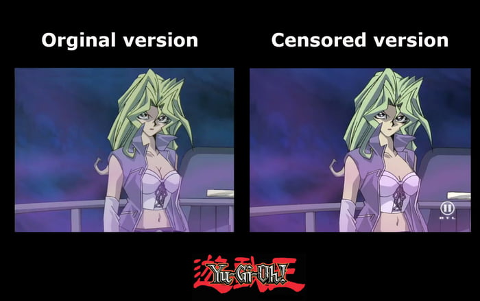 Yu Gi Oh Censorship 9gag 