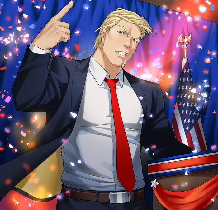Anime Trump 9GAG