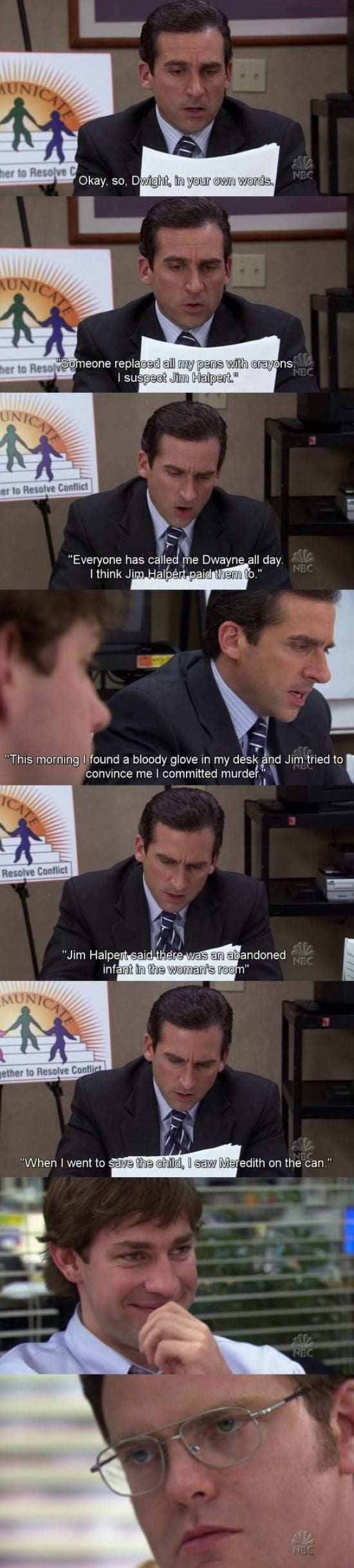 Best scene from the office 9GAG