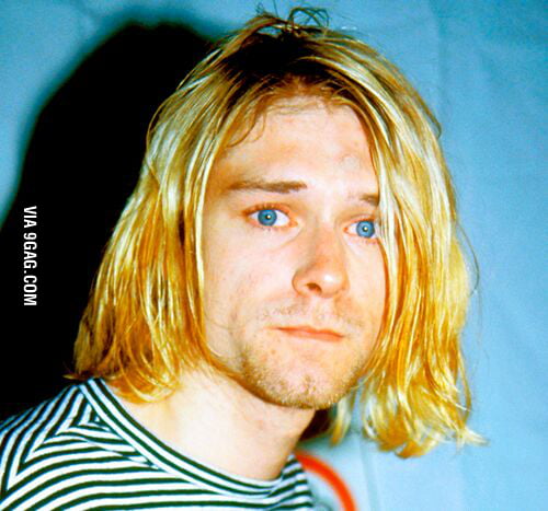 Kurt Cobains Eyes Were So Beautiful 9gag 7720