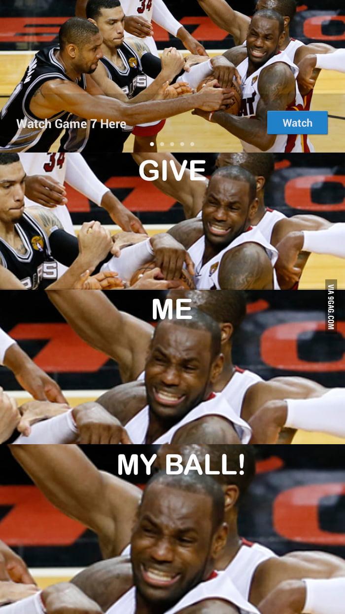 Congratulations to LeBron James and the Miami Heat! - 9GAG