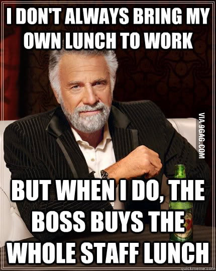 Bringing lunch to work - 9GAG