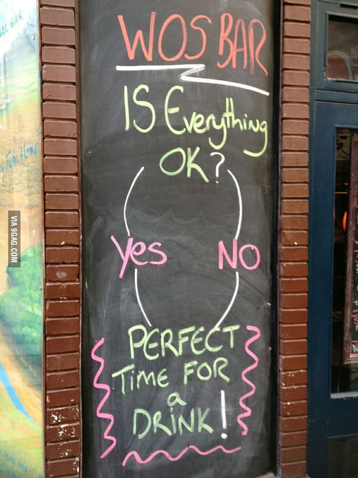 A pub in Paris - 9GAG