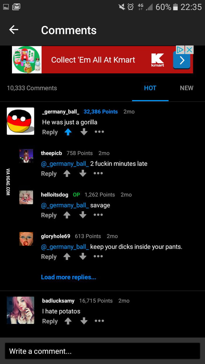 The Most Upvoted Comment I Ve Seen On Gag Gag