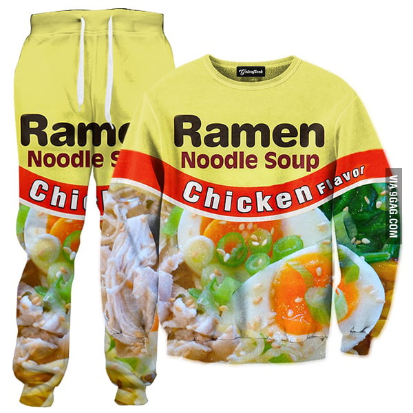 ramen noodle sweat suit