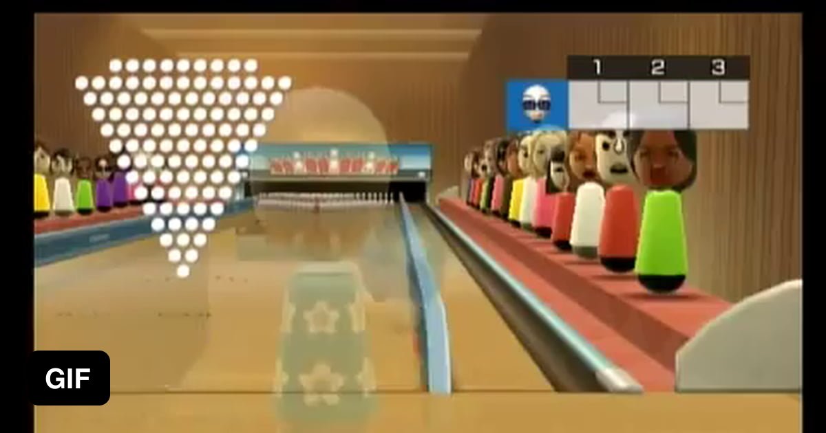 Wii Bowling Secret Strike 9GAG