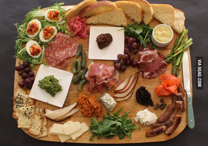 Birthday Breakfast Charcuterie Board - 9GAG