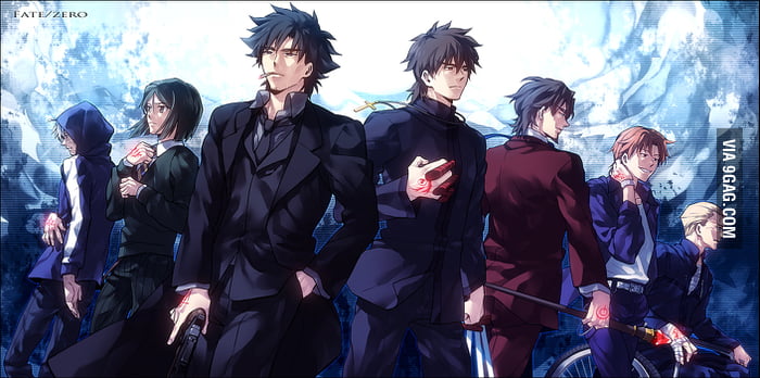 The Seven Masters Anime Fate Zero 9gag