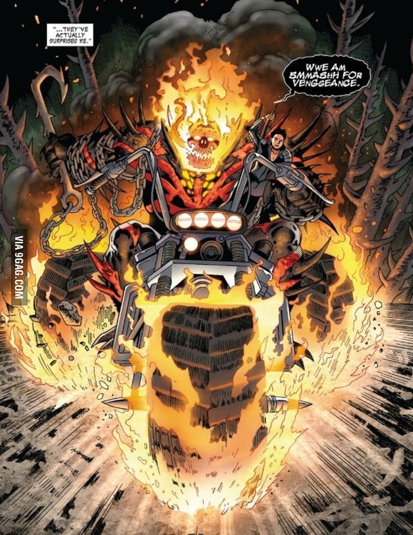 Red Hulk with Venom and Ghost Rider powers is after you, who do you ...