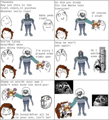 Classic rage comic. - 9GAG