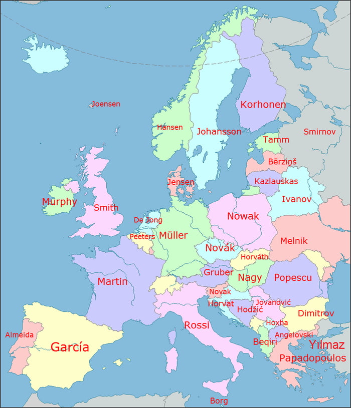 most-common-surnames-in-european-countries-9gag