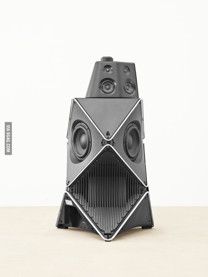 New B&O speakers worth 80.000 USD. Looks like a bird! (Stripped) 9GAG