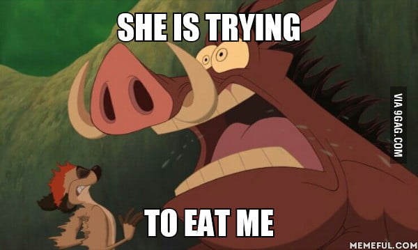 When my girlfriend comes after two weeks without seeing - 9GAG