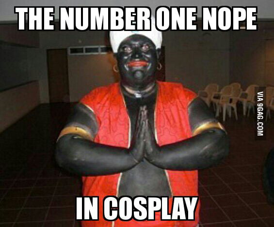 I couldnt believe what googling mr popo cosplay got me 9GAG