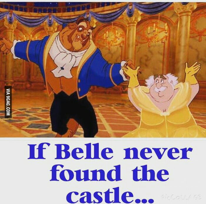 Tale as old as time, older than this guy. Beauty and Maurice - 9GAG