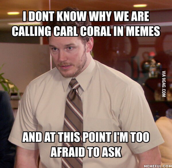 rick carl meme coral