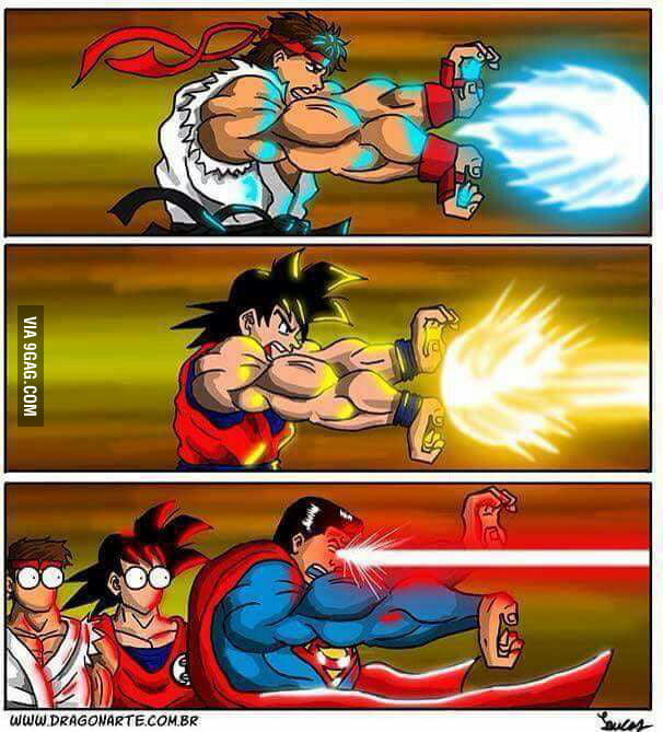 Trolling level superman - 9GAG