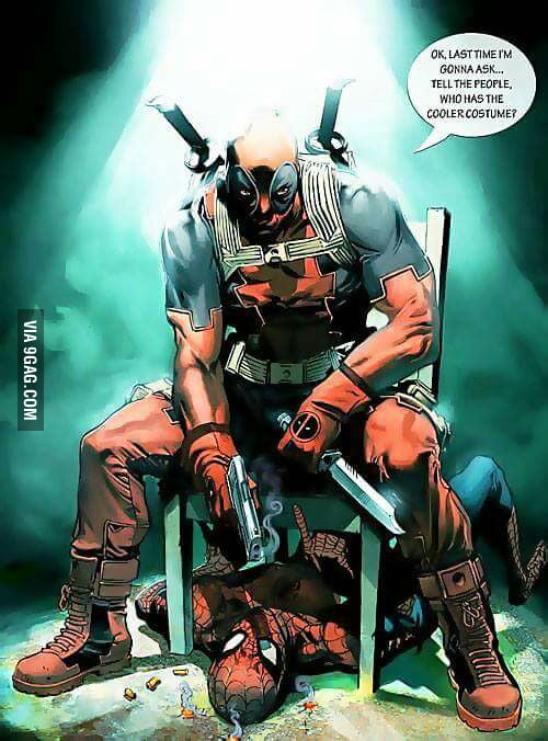 Deadpool Is The Most Badass Character In The Entire Marvel Universe I Wonder Whos In Dc Comics 0489