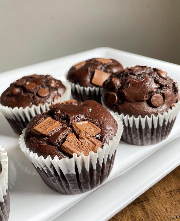 Double Chocolate Muffins - 9GAG