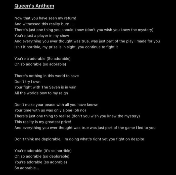 The cube queen lobby music lyrics - 9GAG