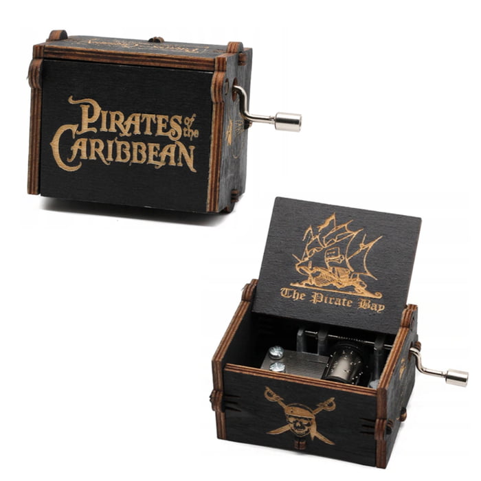 This "Pirates Of The Caribbean"-themed Music Box Uses "The Pirate Bay ...