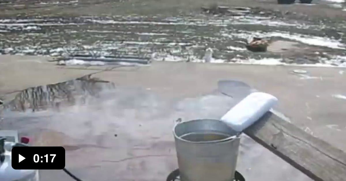 Deep frying dry ice 9GAG