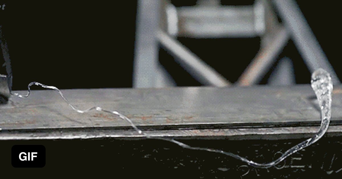 Prince Rupert's drop bulletproof in front but shatters if tail