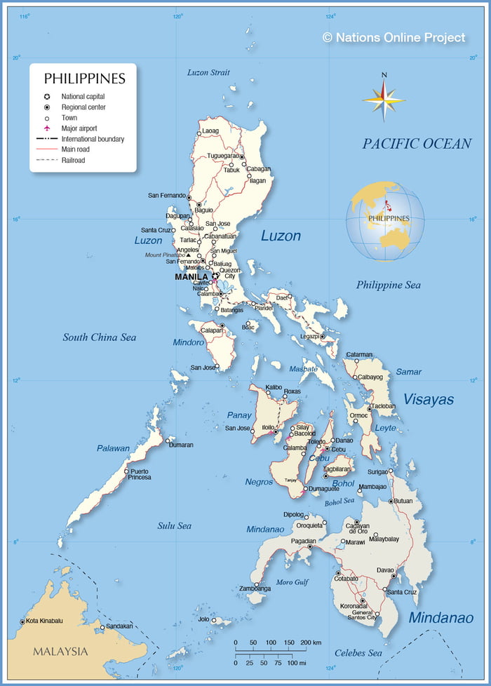 The Philippines consists of 7,641 islands - 9GAG