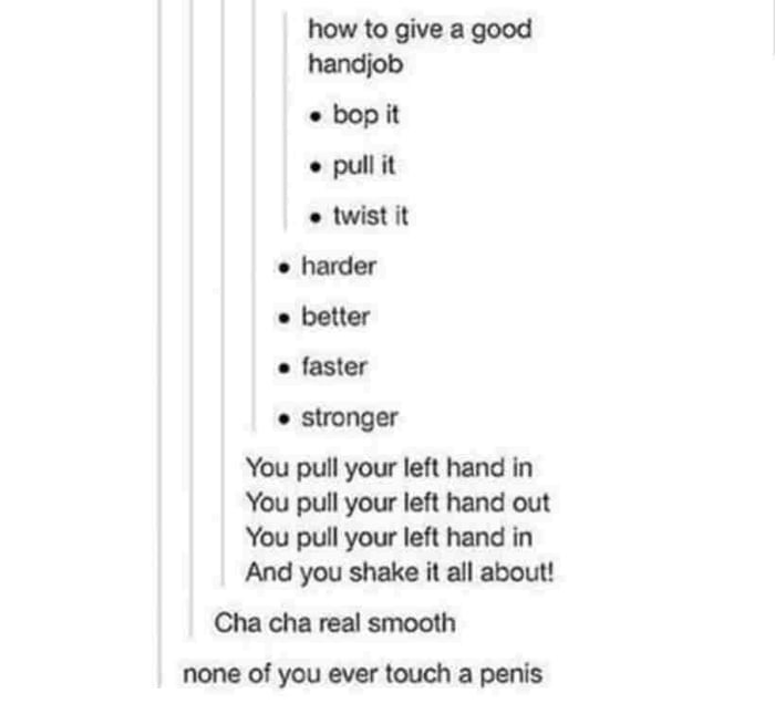 How To Give A Good Handjob