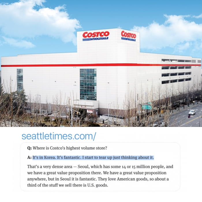 When James Sinegal thinkin&rsquo; about Korea ;) - 9GAG