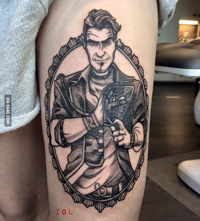 Finally got my Borderlands Tattoo. 9GAG