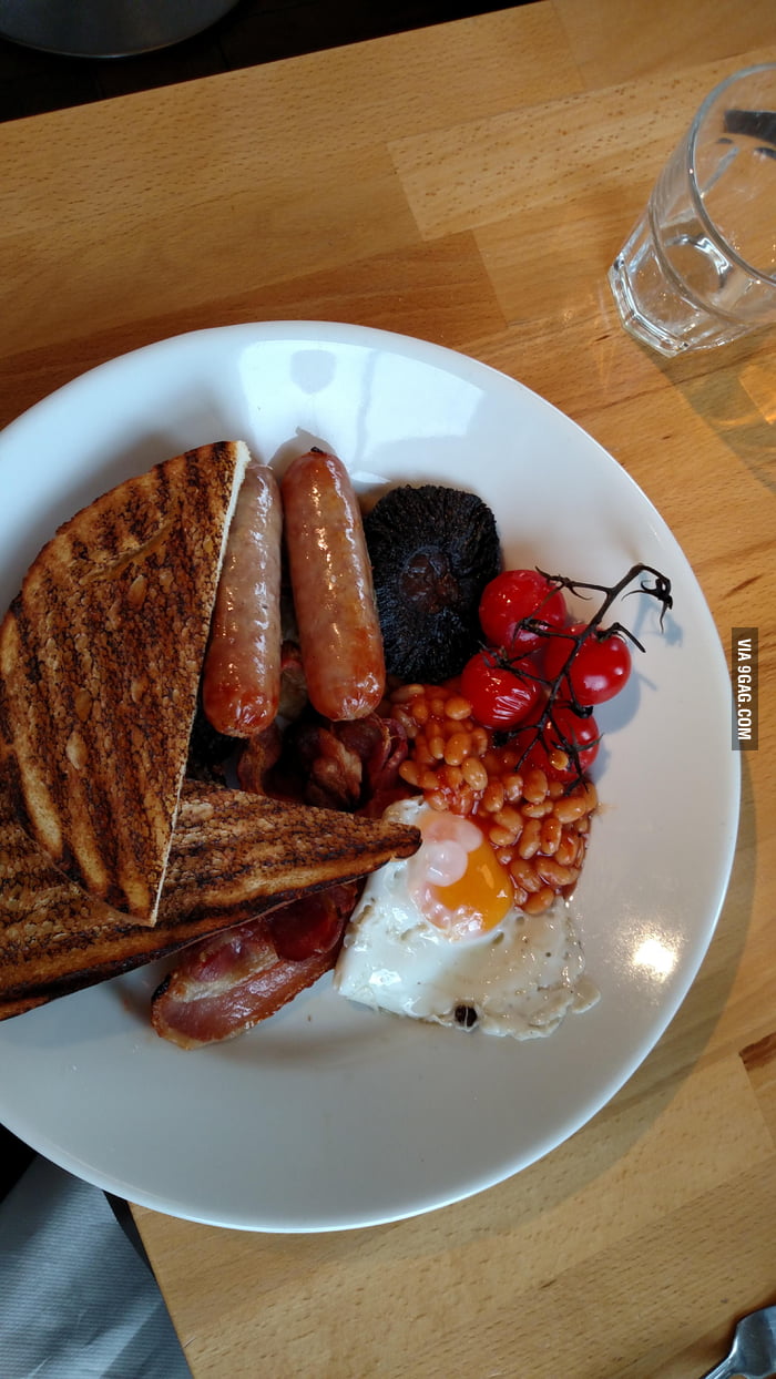 Full Scottish Breakfast, Glasgow 9GAG