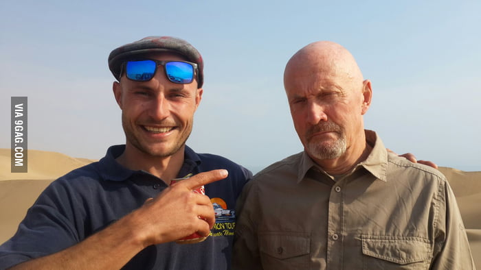 I work as a guide. This was one of my guests. His favourite show ...