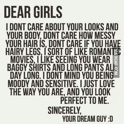 Believe Funny Things To Talk To A Girl have but not satisfied